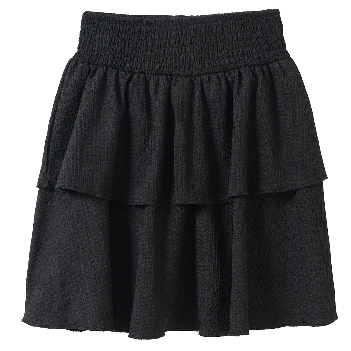 Meisjesrok met geïntegreerde shorts