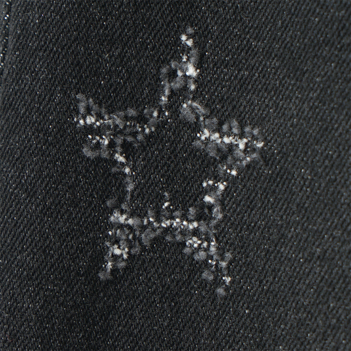 Mädchen Wide-Leg-Jeans mit dezenten Sternen