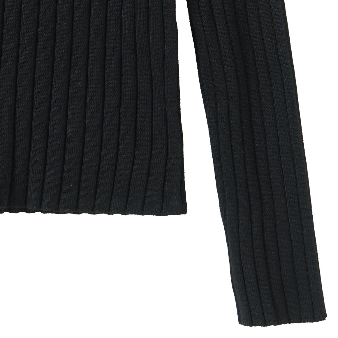 Mädchen Langarmshirt in Ripp-Optik