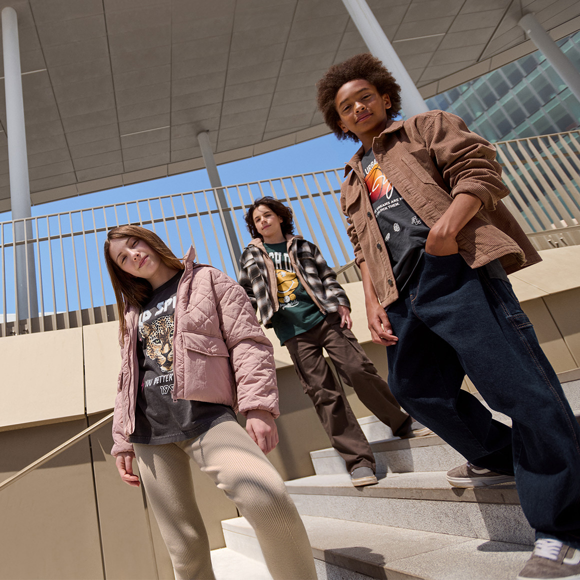 Corduroy jongensjack met knopen