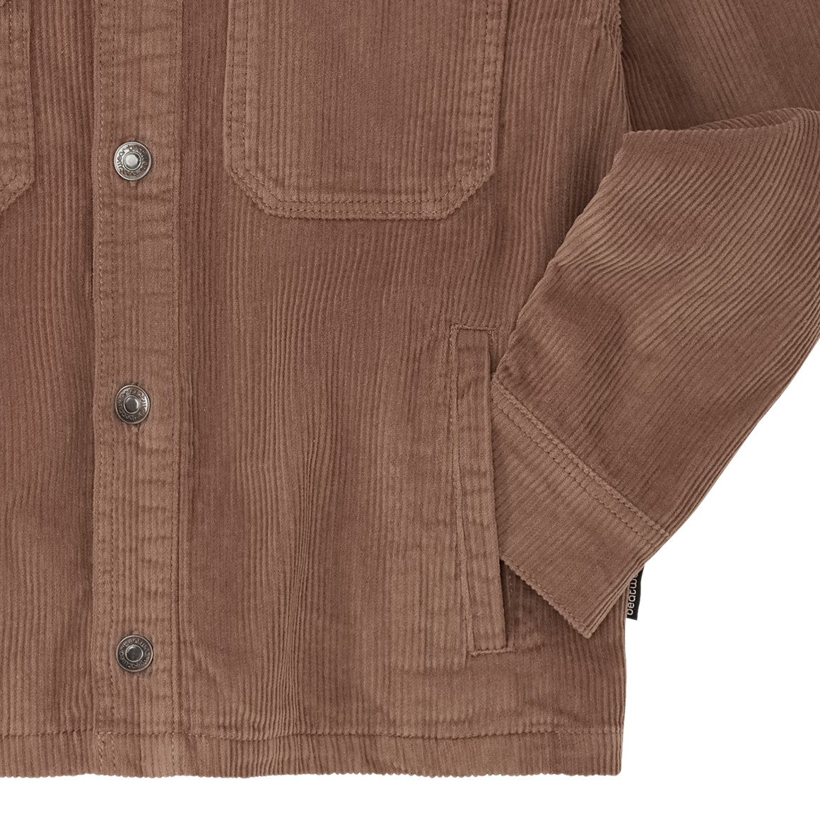 Corduroy jongensjack met knopen