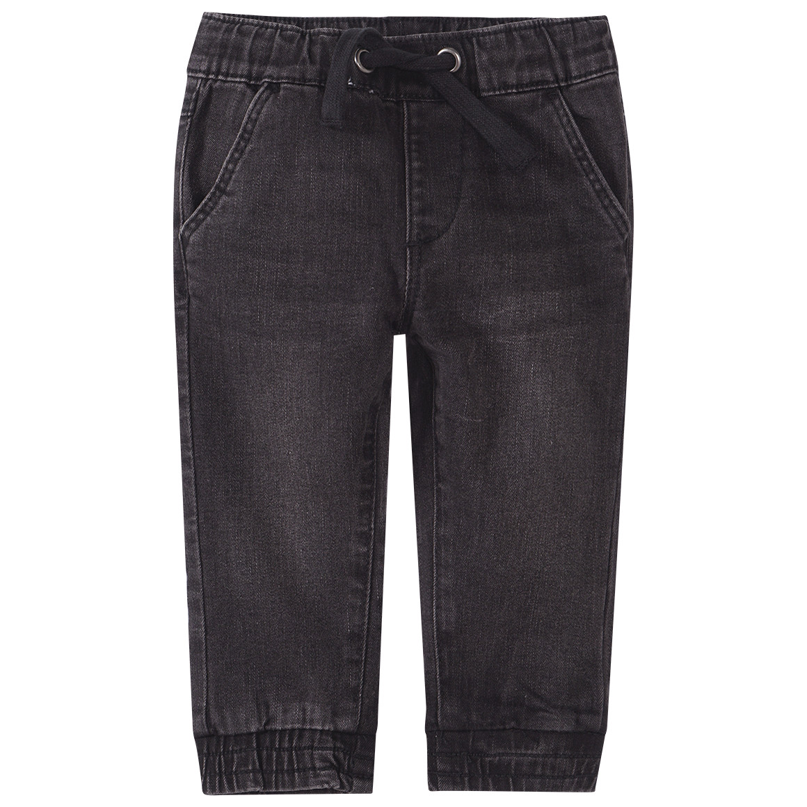 Pull-on jeans voor baby’s met trekkoord