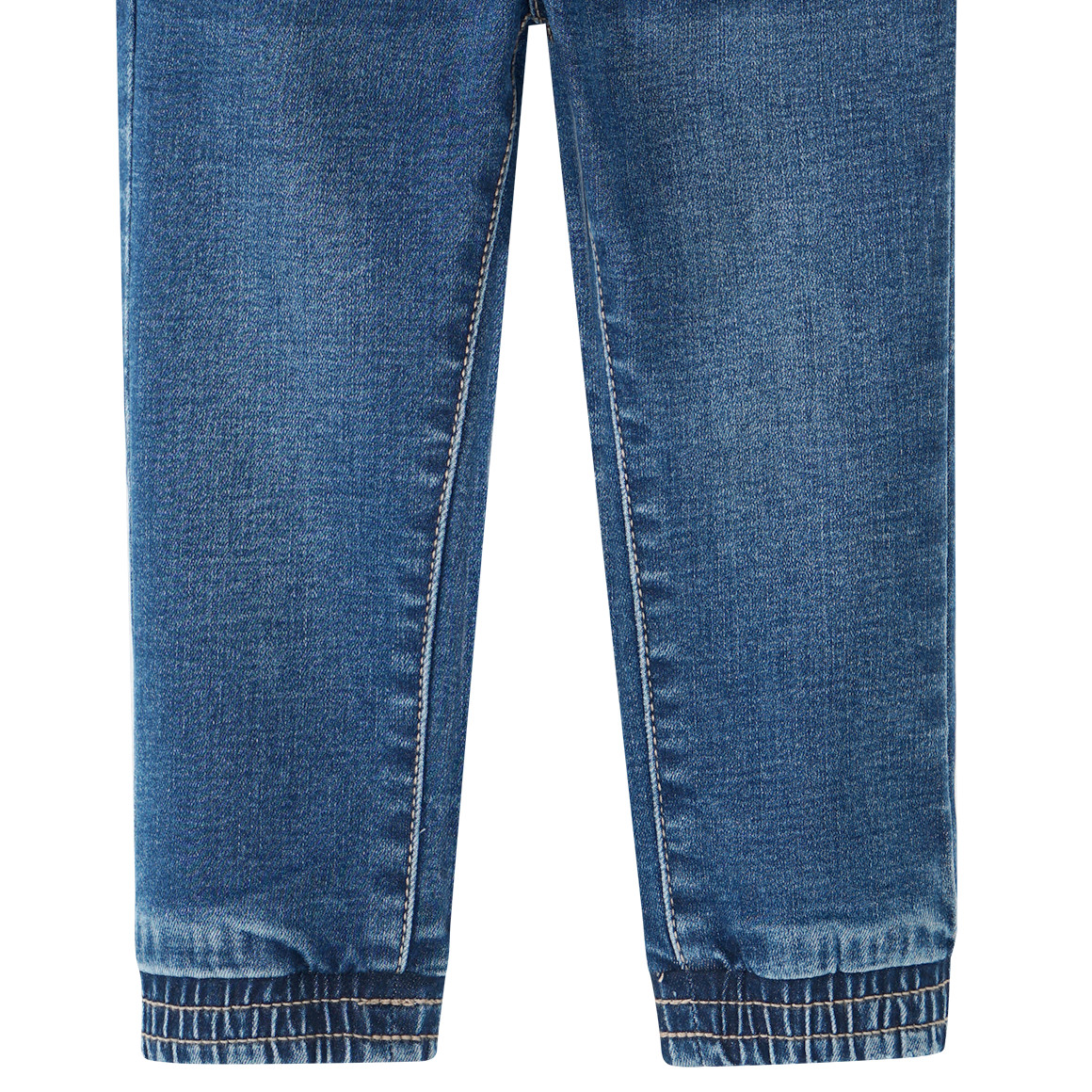 Pull-on jeans voor baby’s met trekkoord