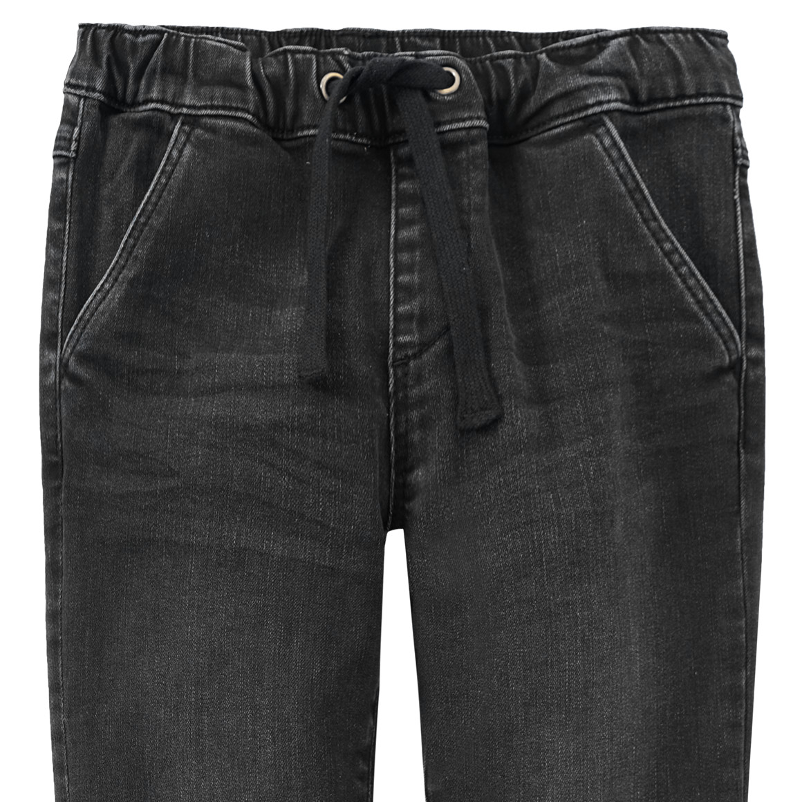 Jungen Pull-on-Jeans mit Tunnelzug