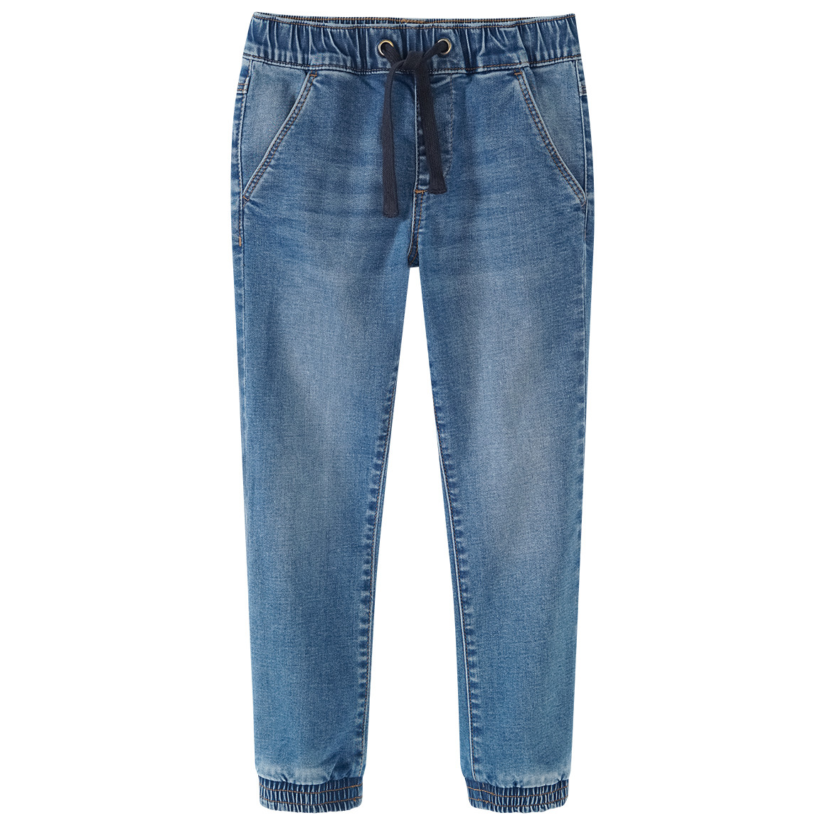 Jungen Pull-on-Jeans mit Tunnelzug