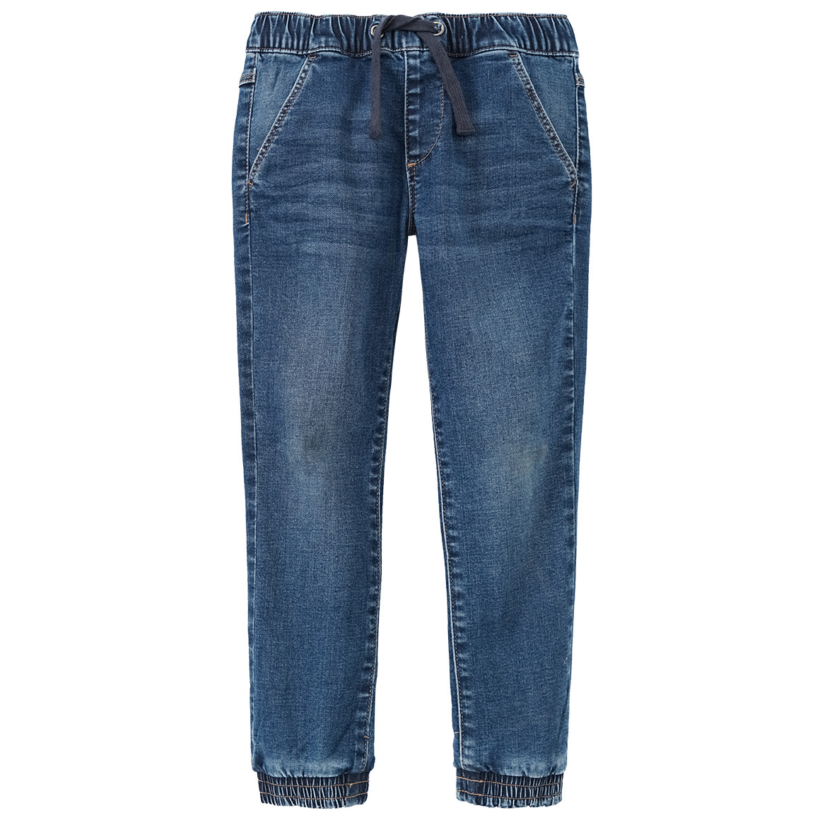 Jungen Pull-on-Jeans mit Tunnelzug