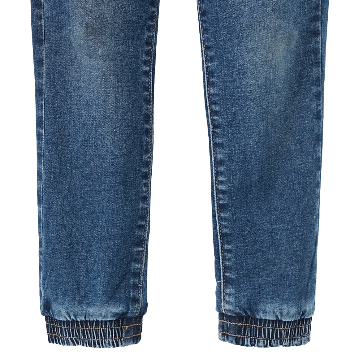 Jungen Pull-on-Jeans mit Tunnelzug