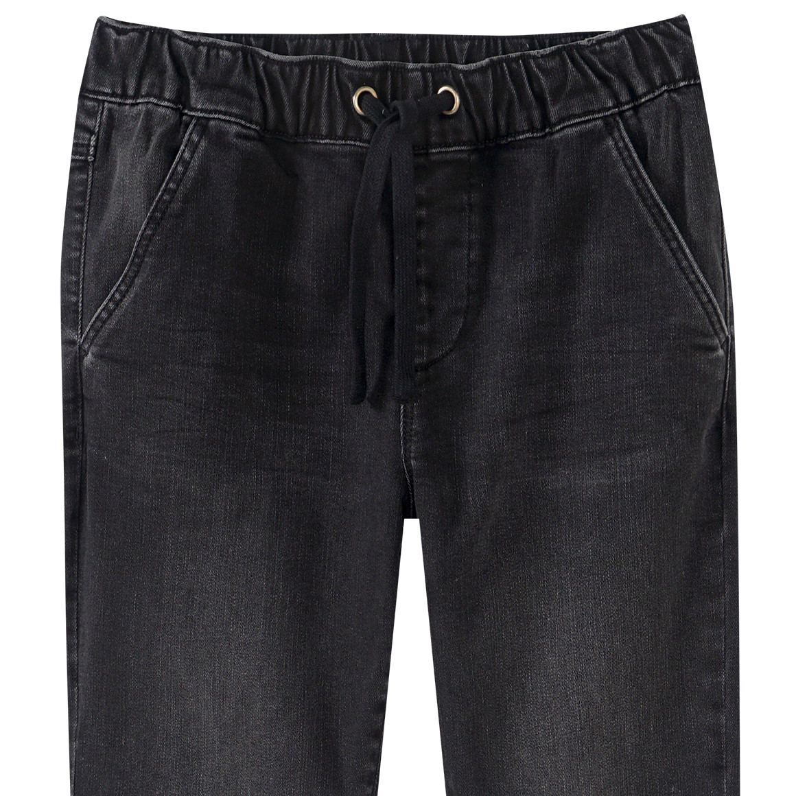 Jungen Pull-on-Jeans mit Tunnelzug