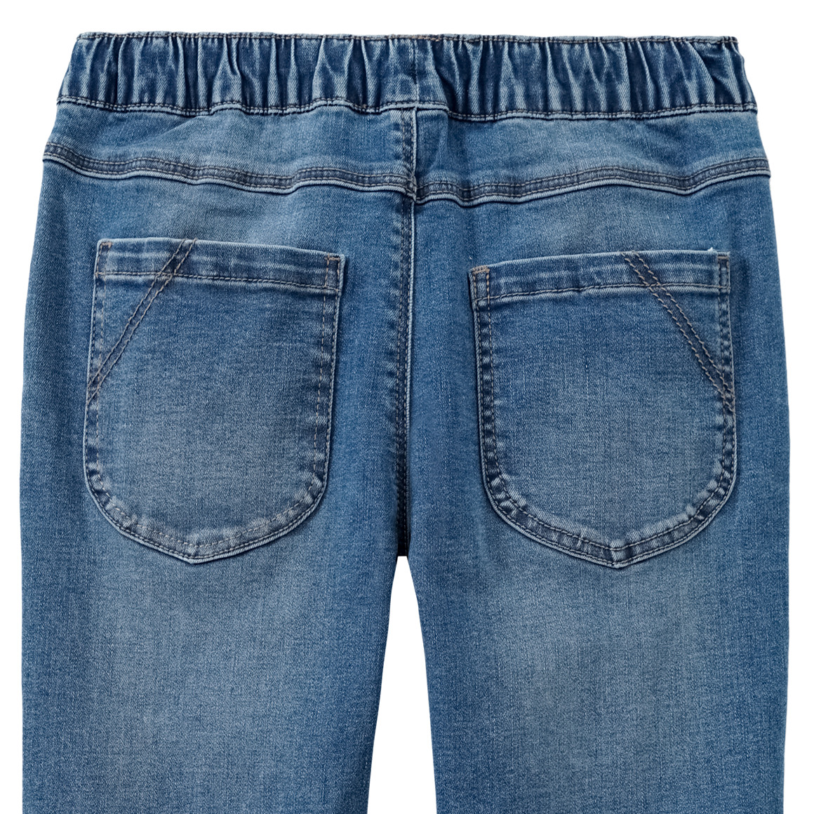 Jungen Pull-on-Jeans mit Tunnelzug