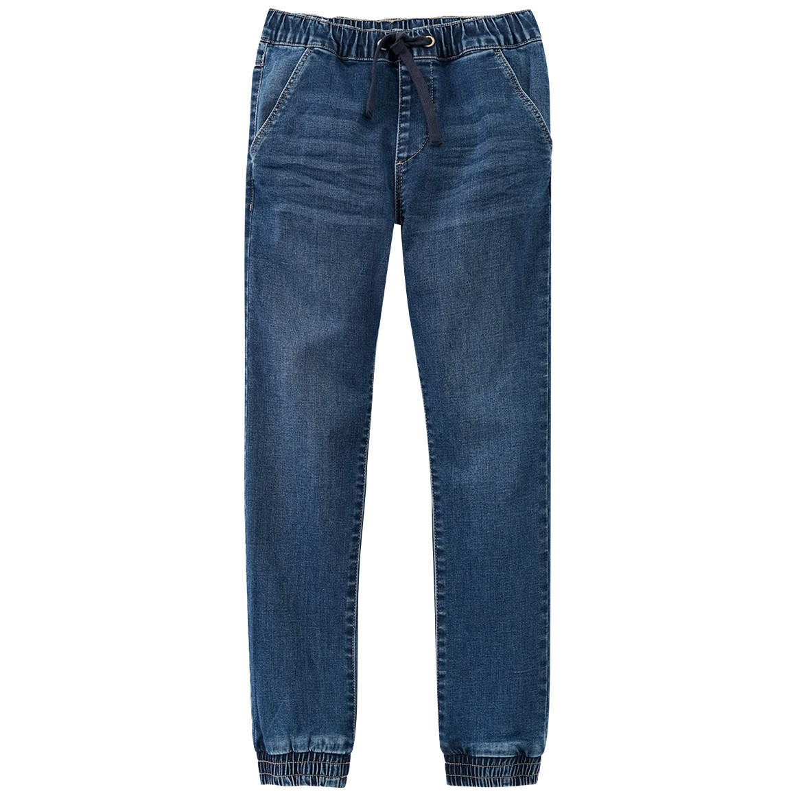 Jungen Pull-on-Jeans mit Tunnelzug