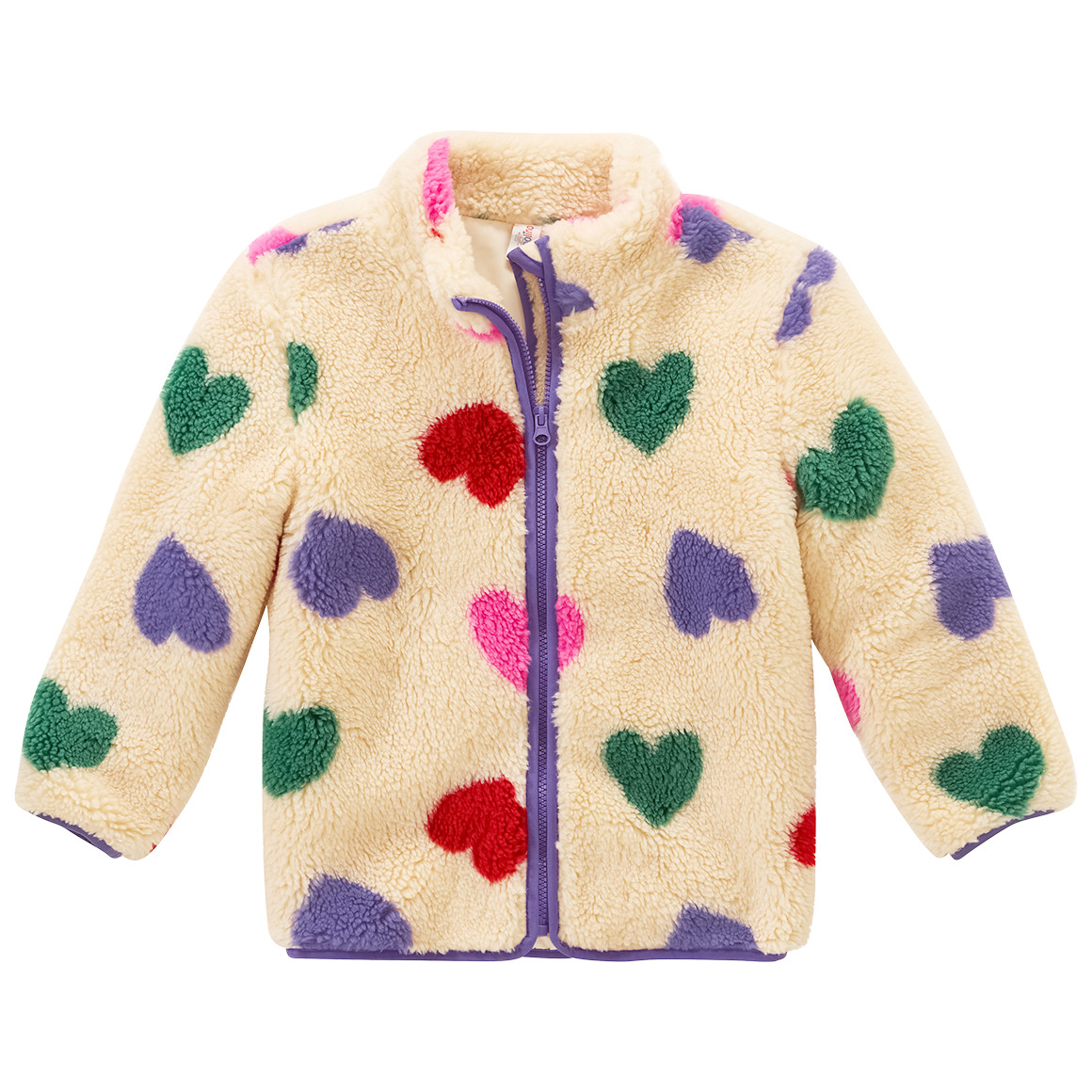 Meisjes teddyjas met hartjes