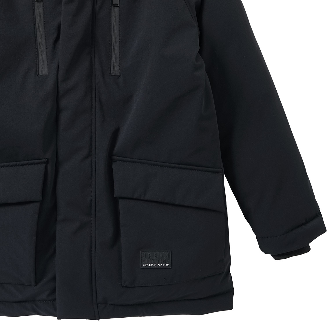Jungen Parka mit Kapuze