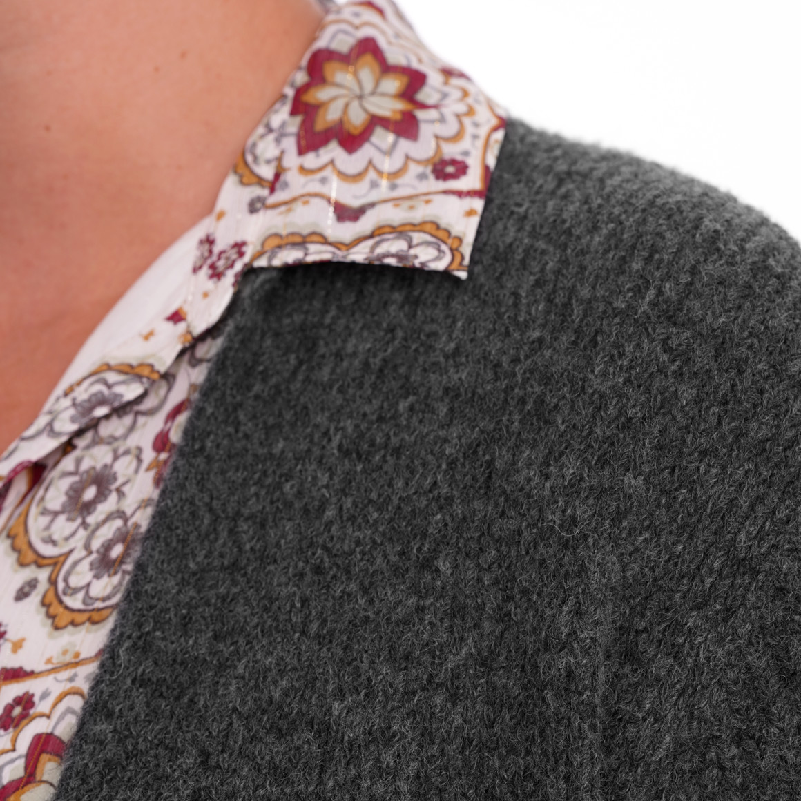 Damen Strickjacke im Long-Style