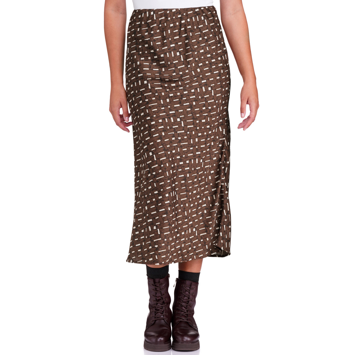 Damesrok met elastische tailleband