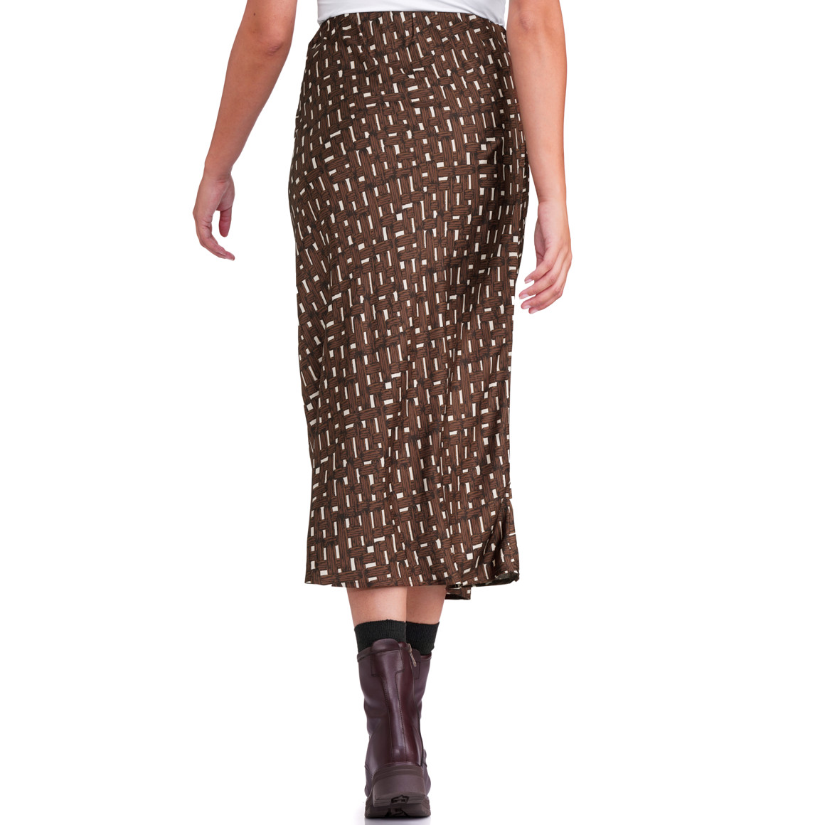 Damesrok met elastische tailleband