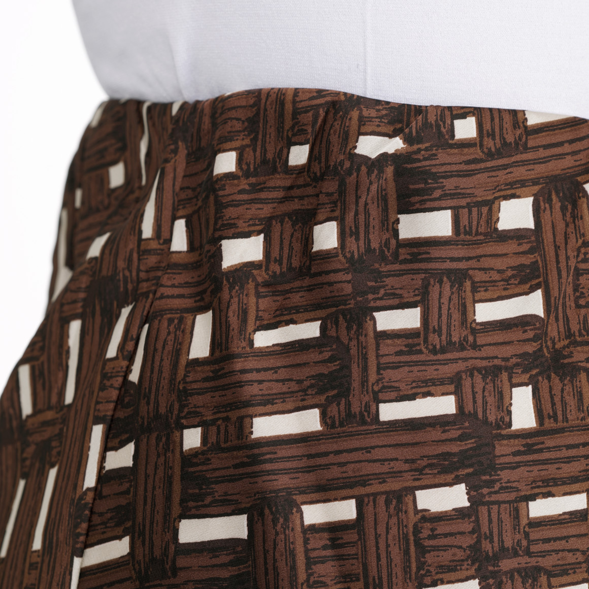 Damesrok met elastische tailleband