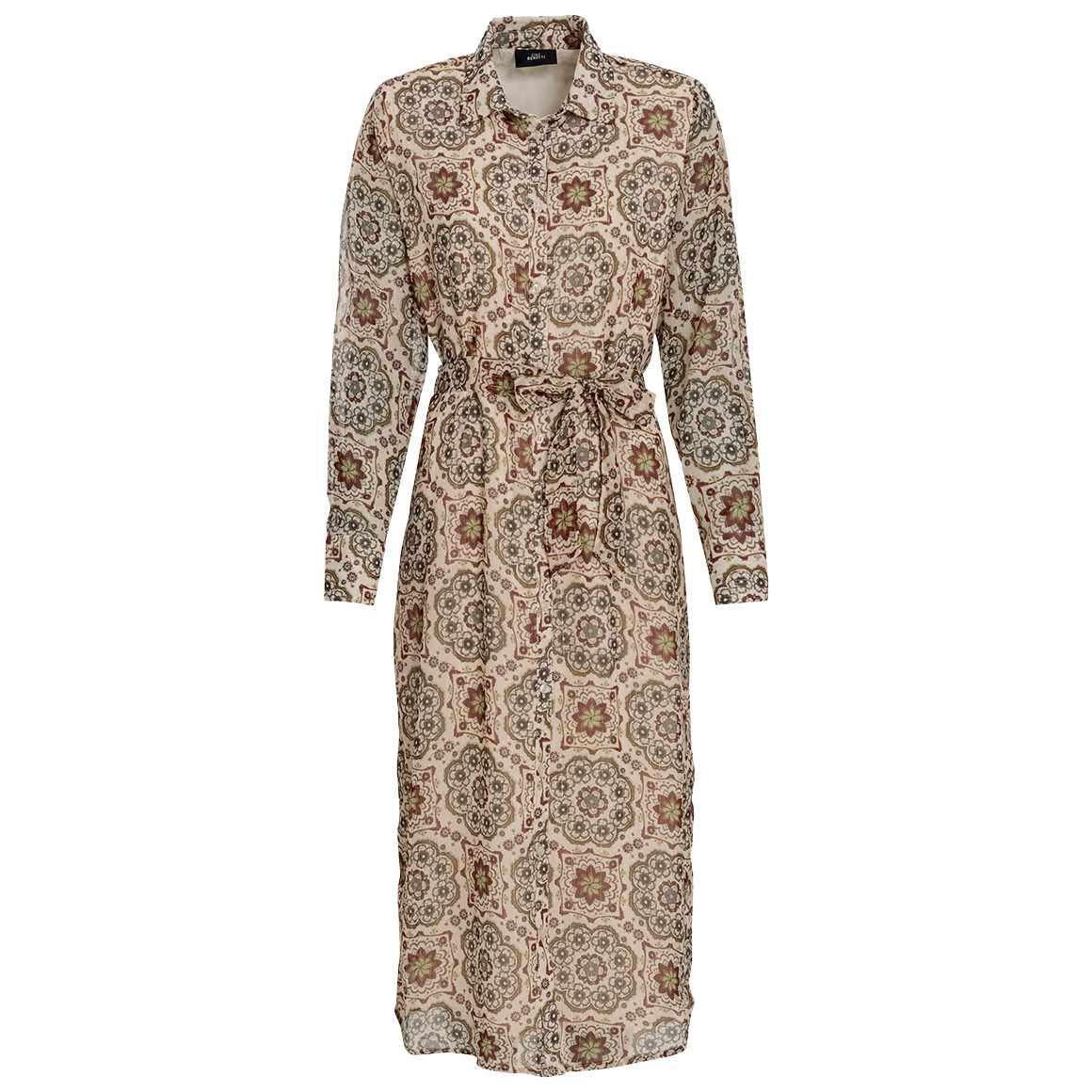 Damesjurk met all-over patroon