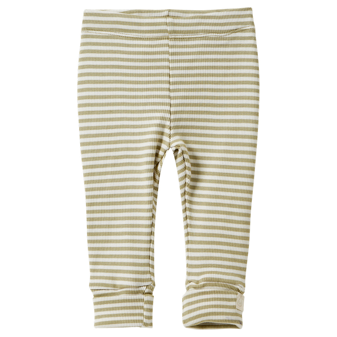 Baby legging met geribbelde structuur