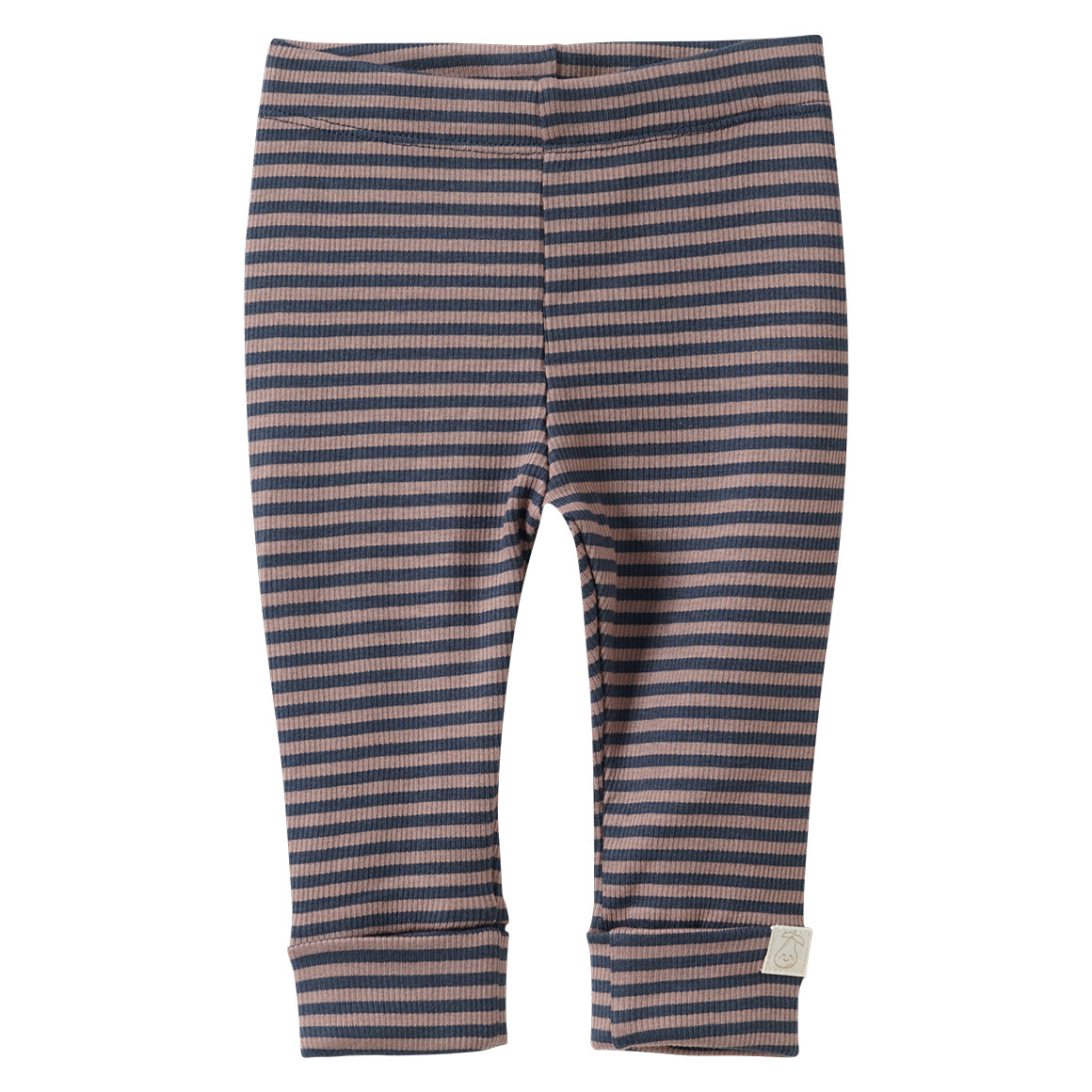 Baby legging met geribbelde structuur