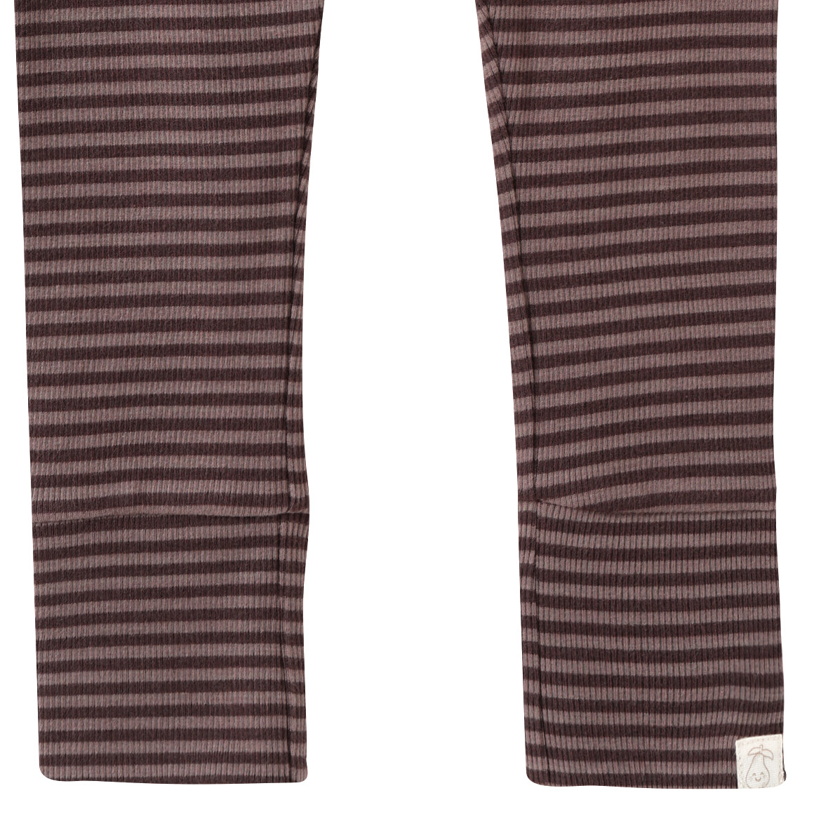 Baby legging met geribbelde structuur