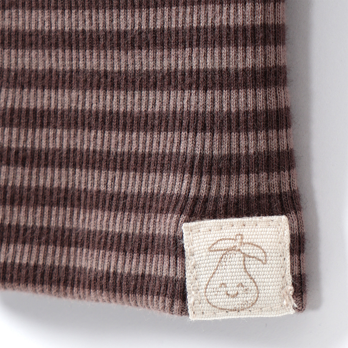 Baby legging met geribbelde structuur