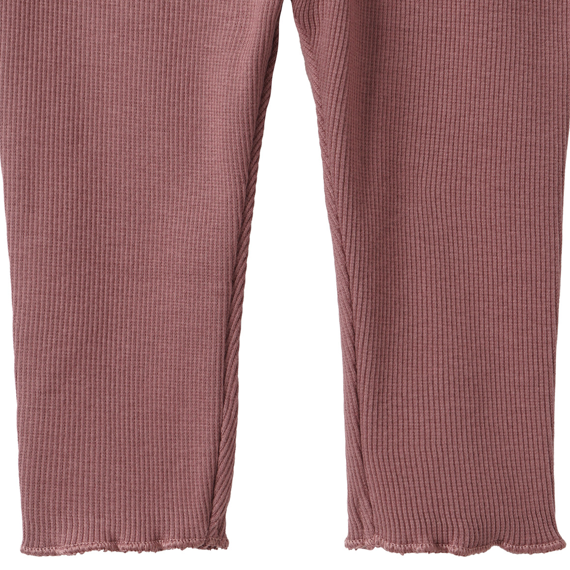 Baby legging met geribbelde structuur