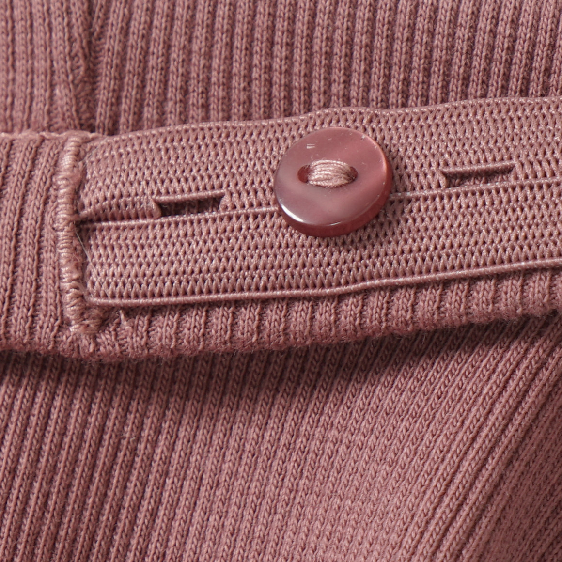 Baby legging met geribbelde structuur