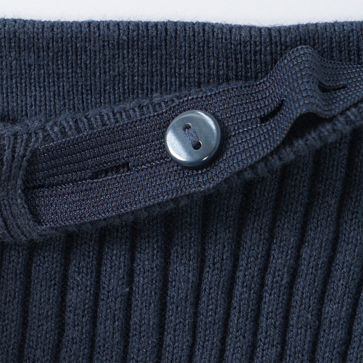 Baby legging met geribbelde structuur