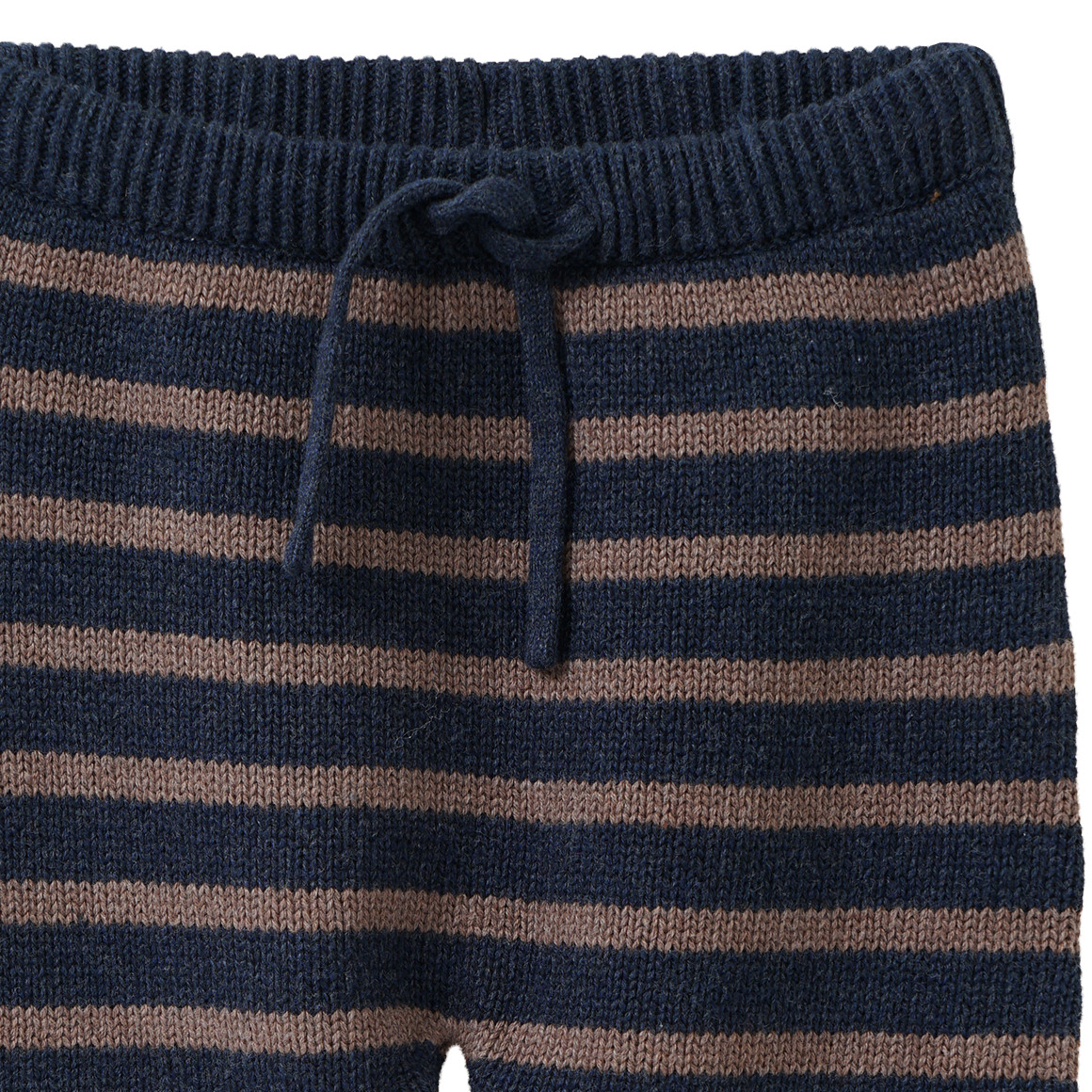 Gebreide newborn broek van biologisch katoen