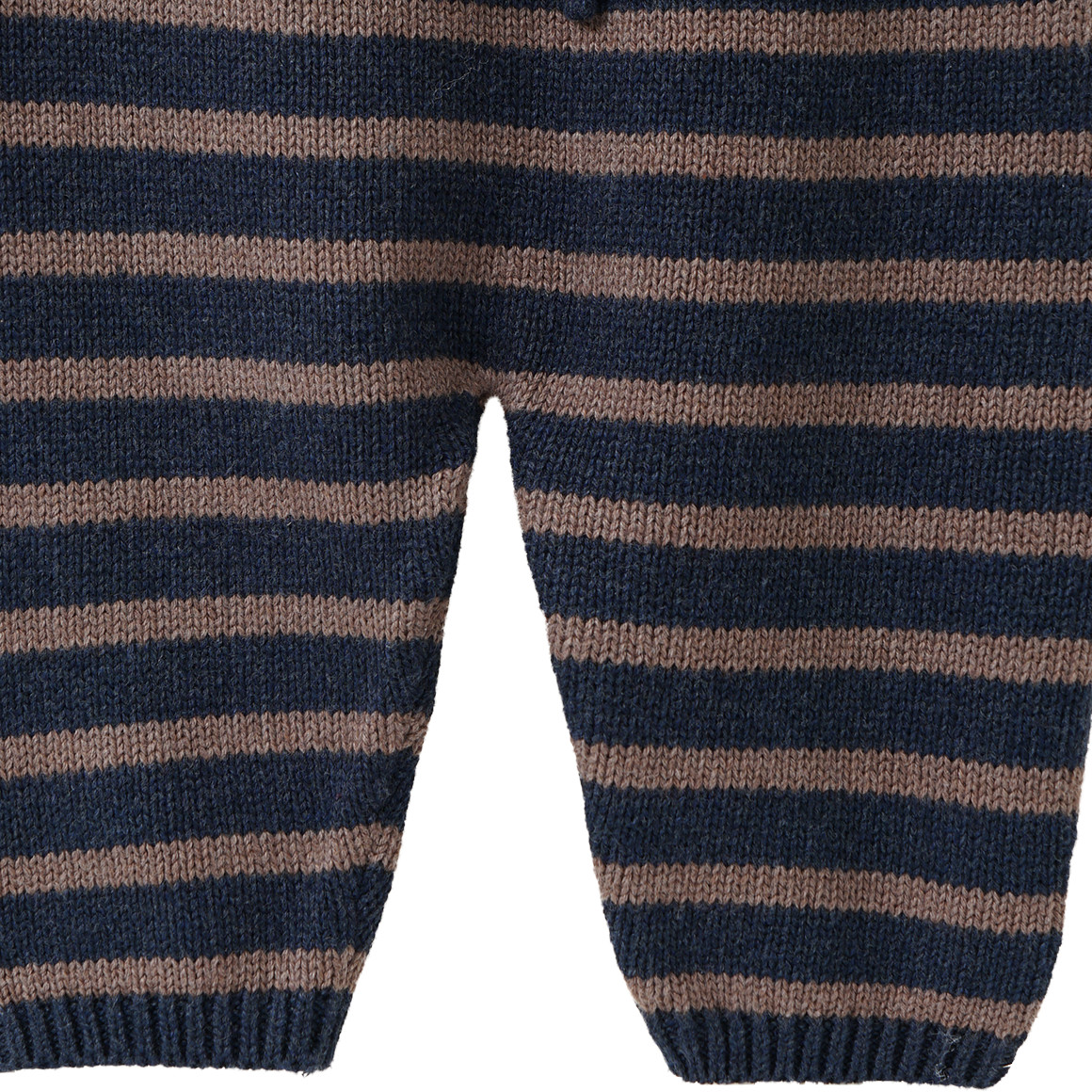 Gebreide newborn broek van biologisch katoen