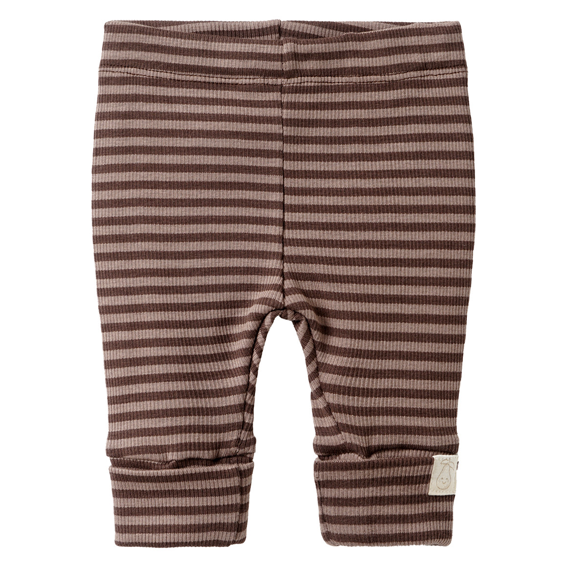 Newborn Leggings mit Ripp-Struktur