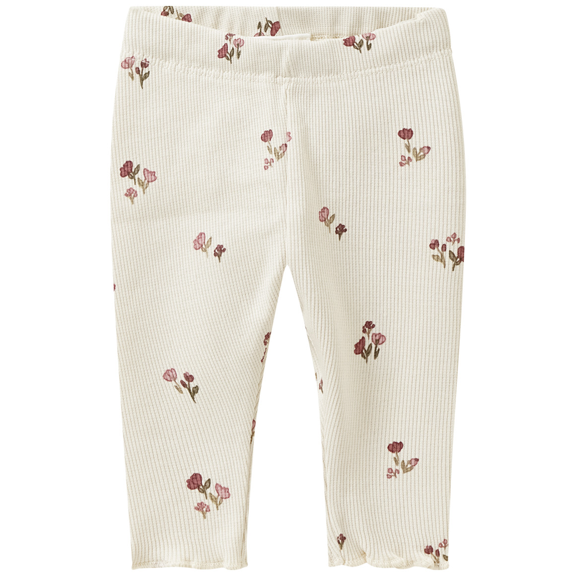 Newborn Leggings mit Ripp-Struktur