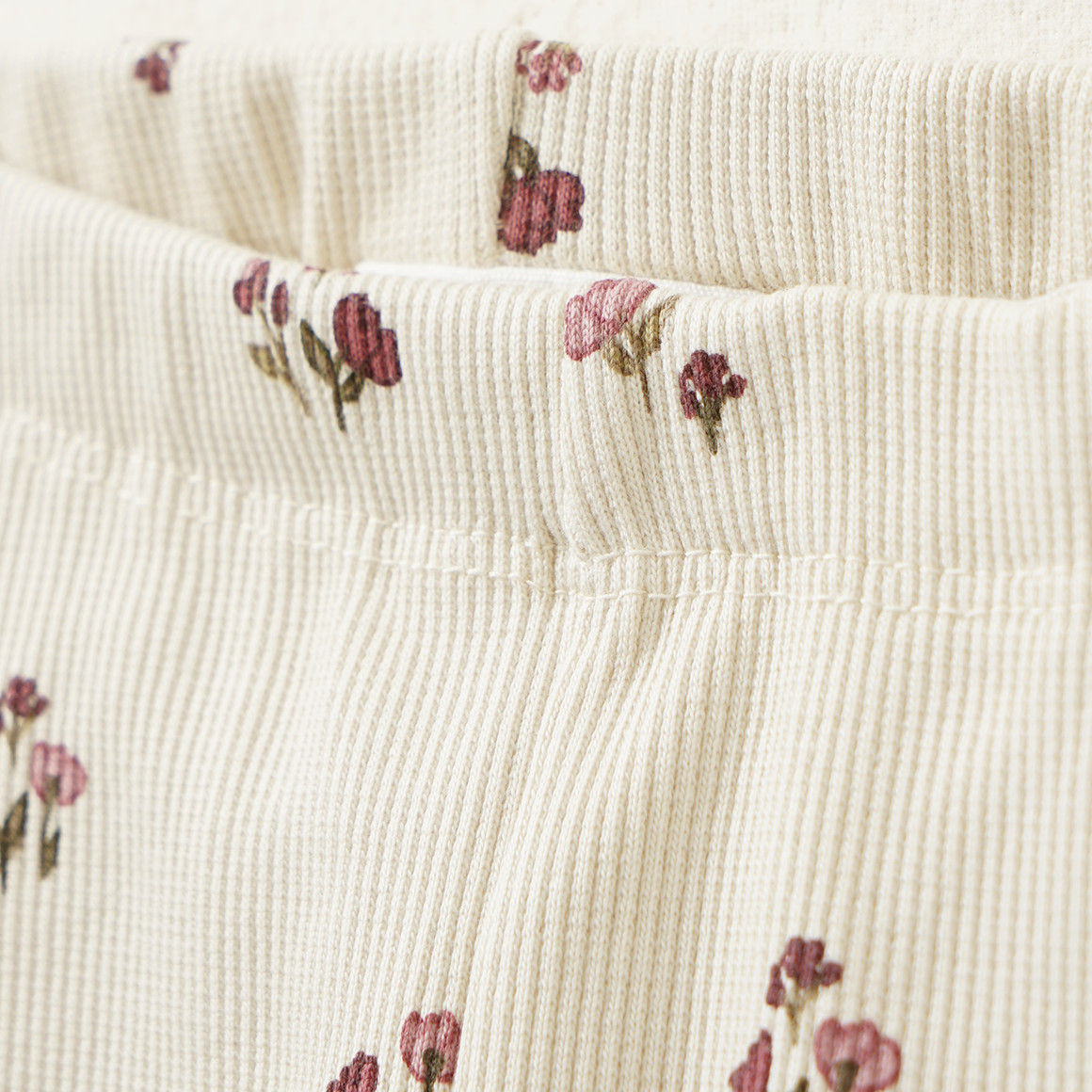 Newborn Leggings mit Ripp-Struktur