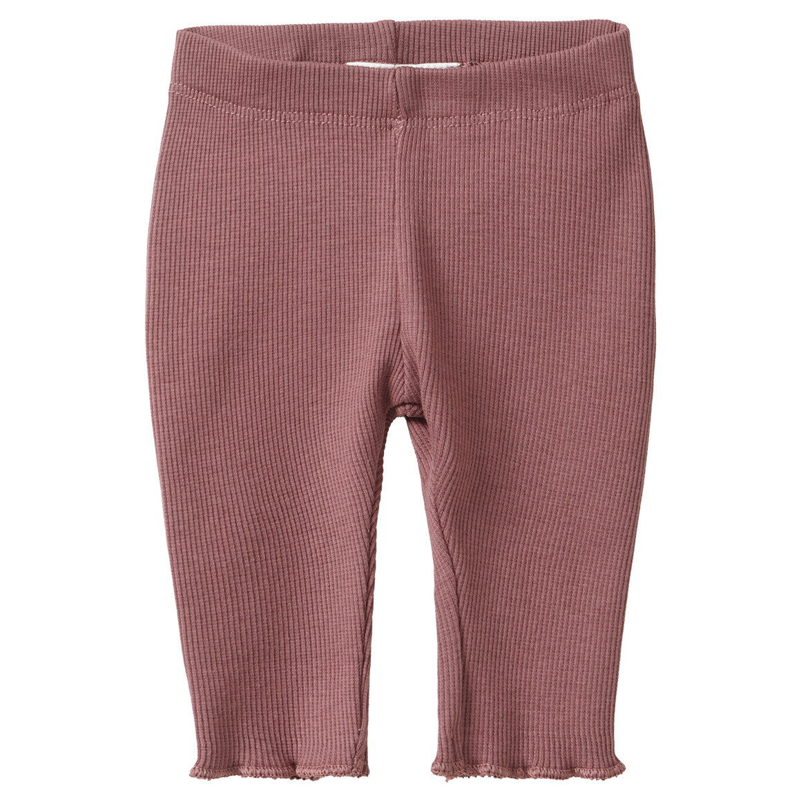Newborn Leggings mit Ripp-Struktur