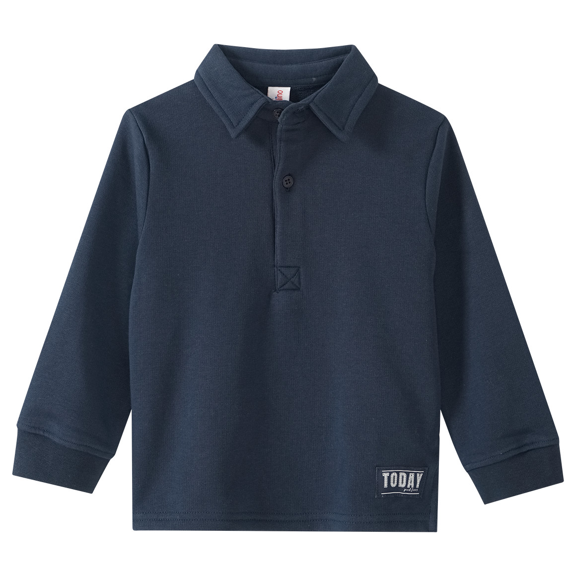 Jongens' sweatshirt met biologisch katoen