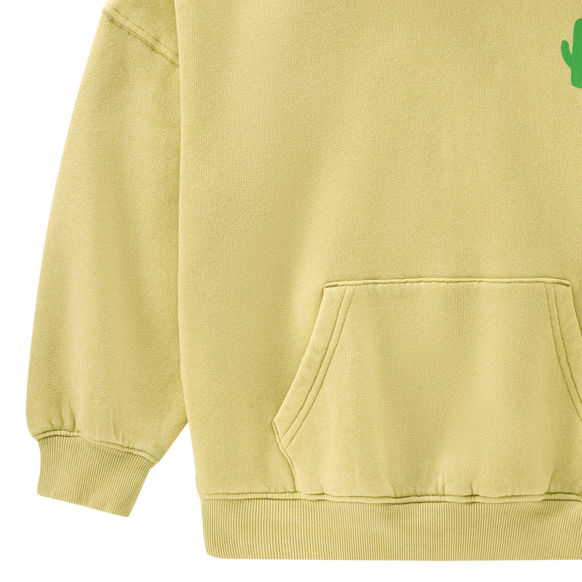 Jongenscapuchon met rugprint