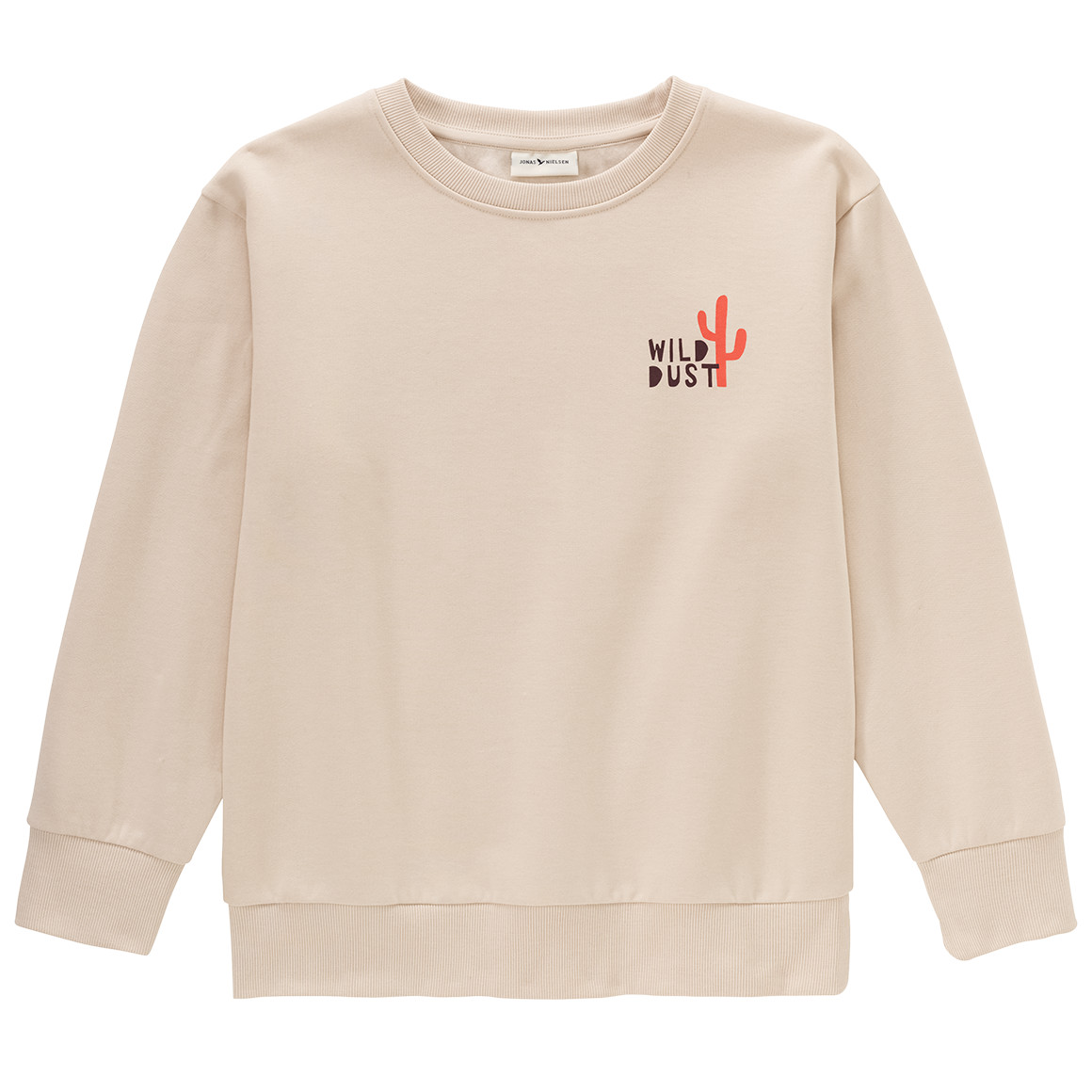 Jongens' sweatshirt met biologisch katoen