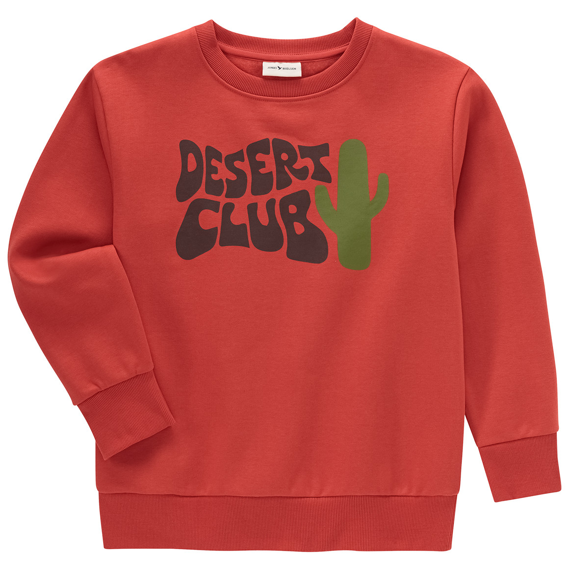 Jongens' sweatshirt met biologisch katoen