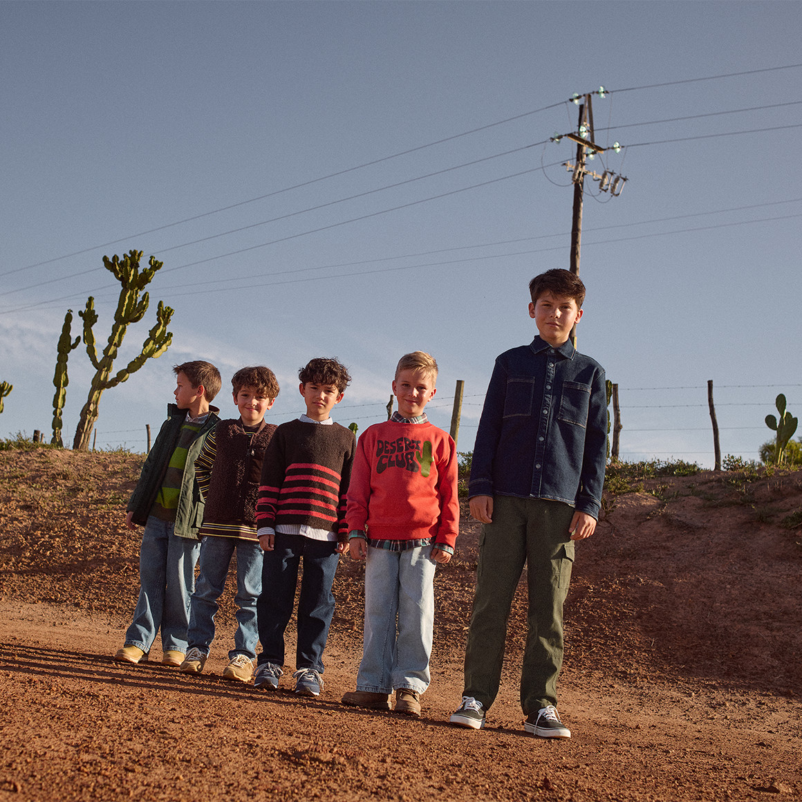 Jongens' sweatshirt met biologisch katoen