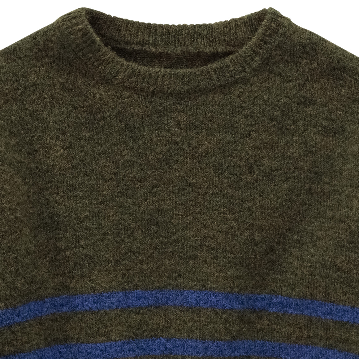 Gebreide jongenstrui met strepen