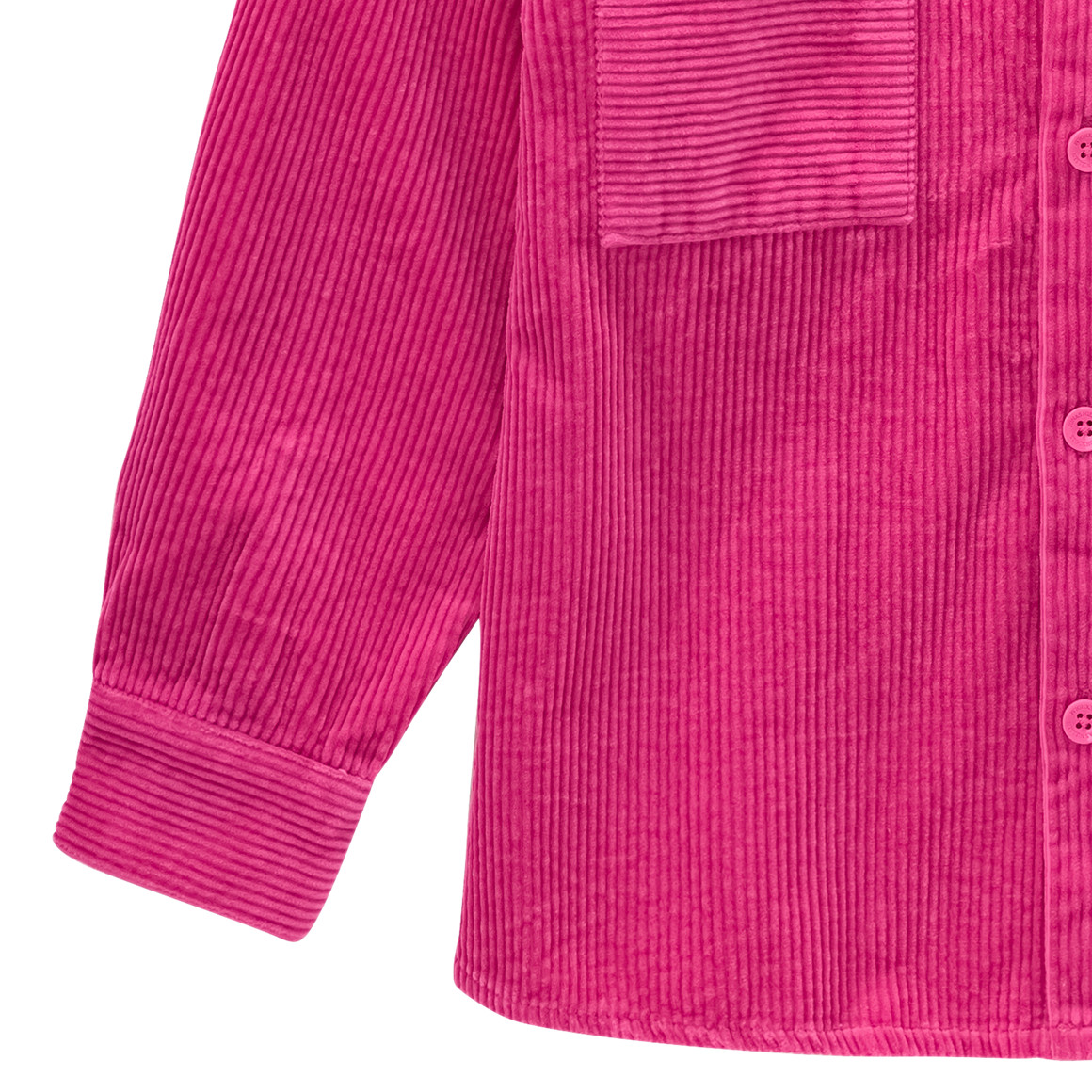 Overshirt voor meisjes van corduroy