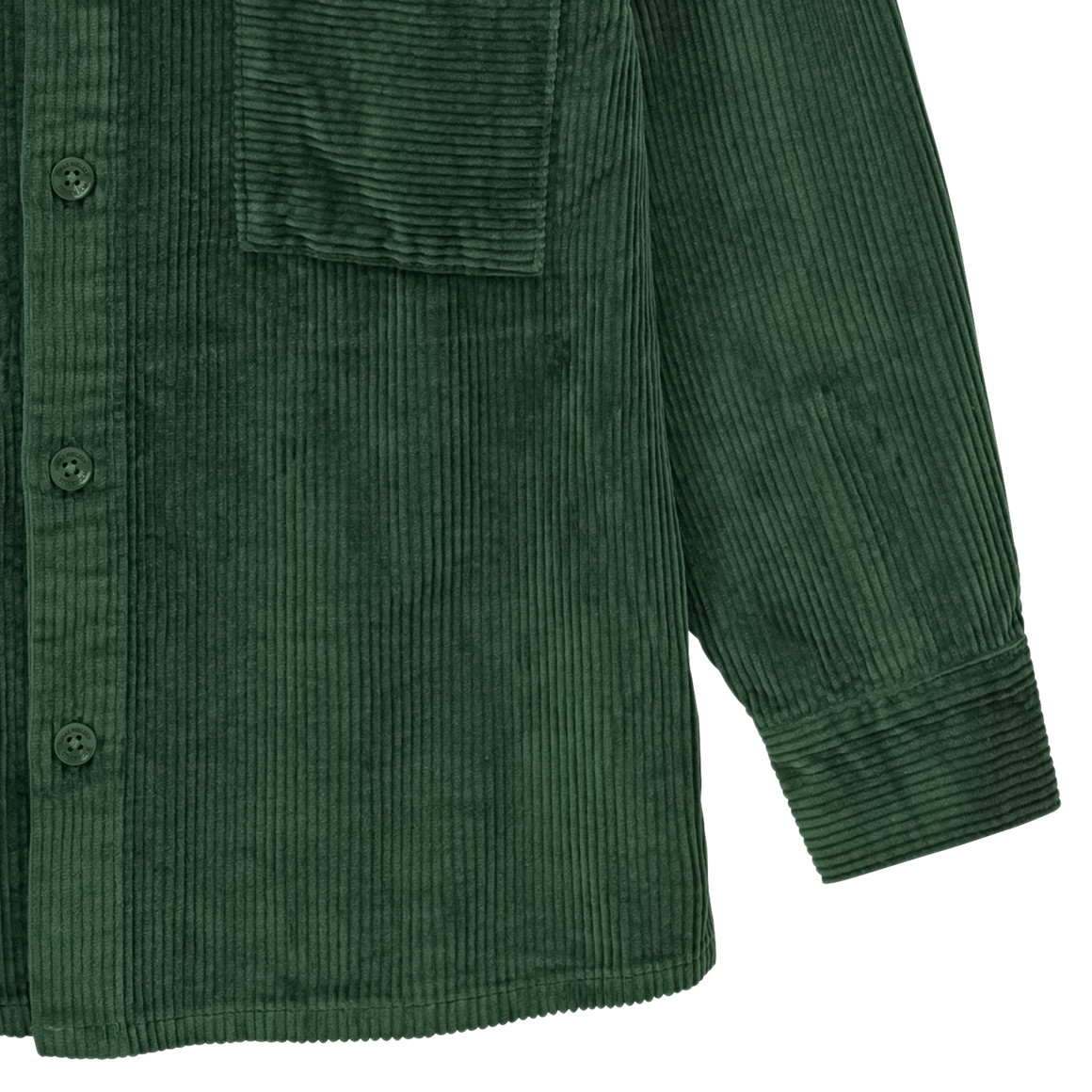 Overshirt voor kinderen van corduroy