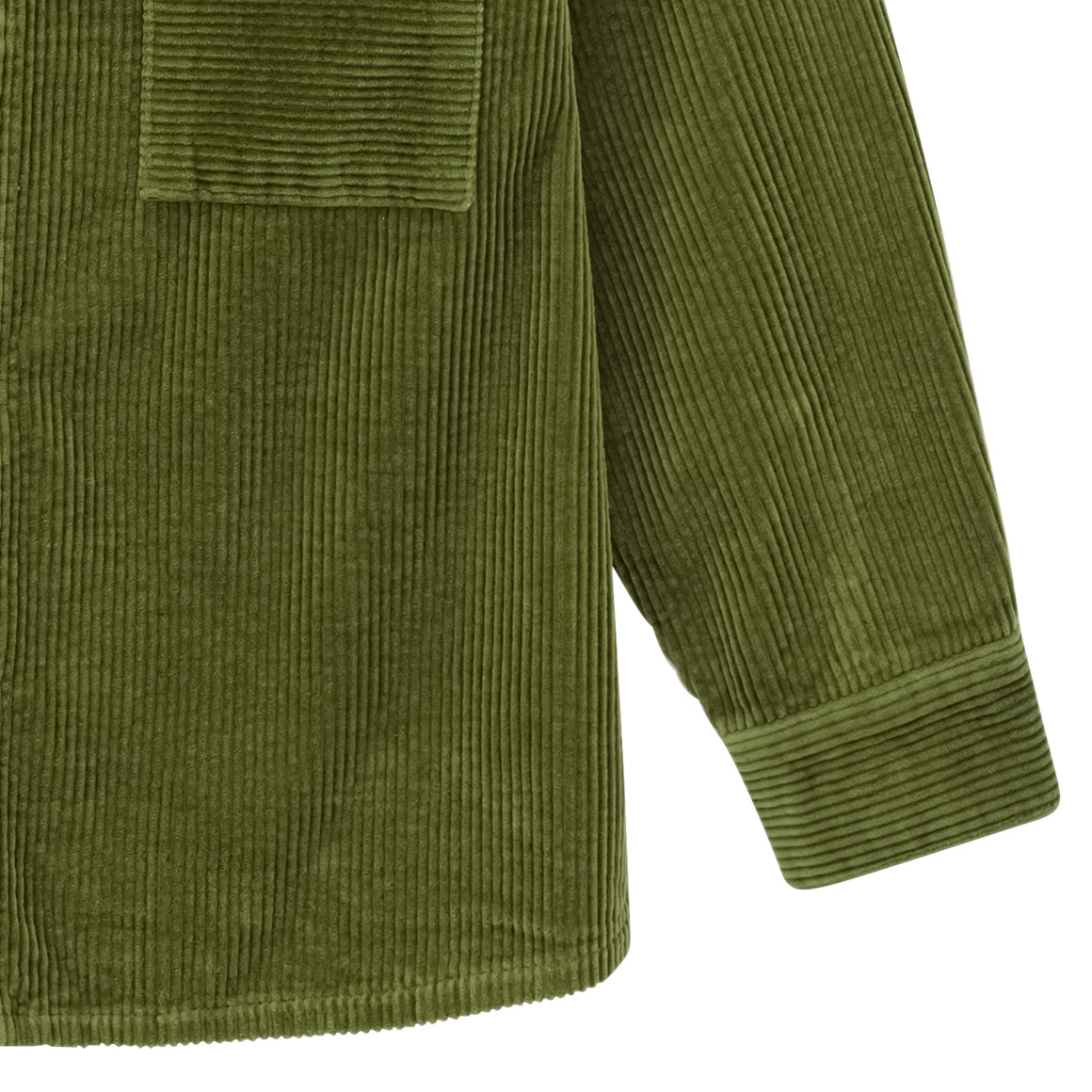 Overshirt voor kinderen van corduroy