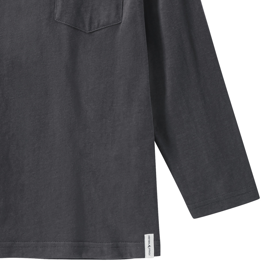 Jungen Langarmshirt in Unifarben