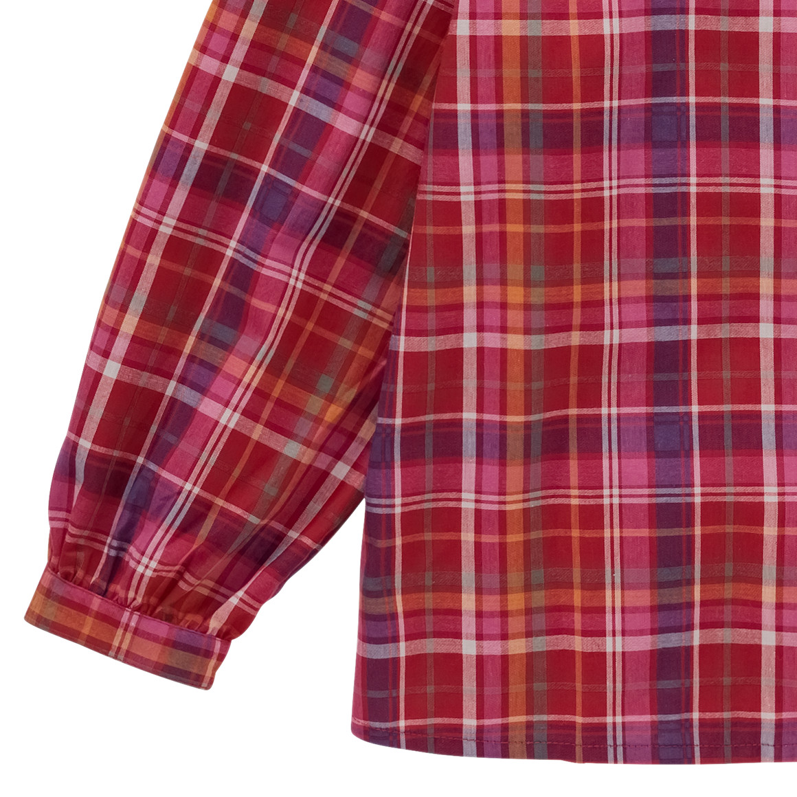 Meisjesblouse met ruches
