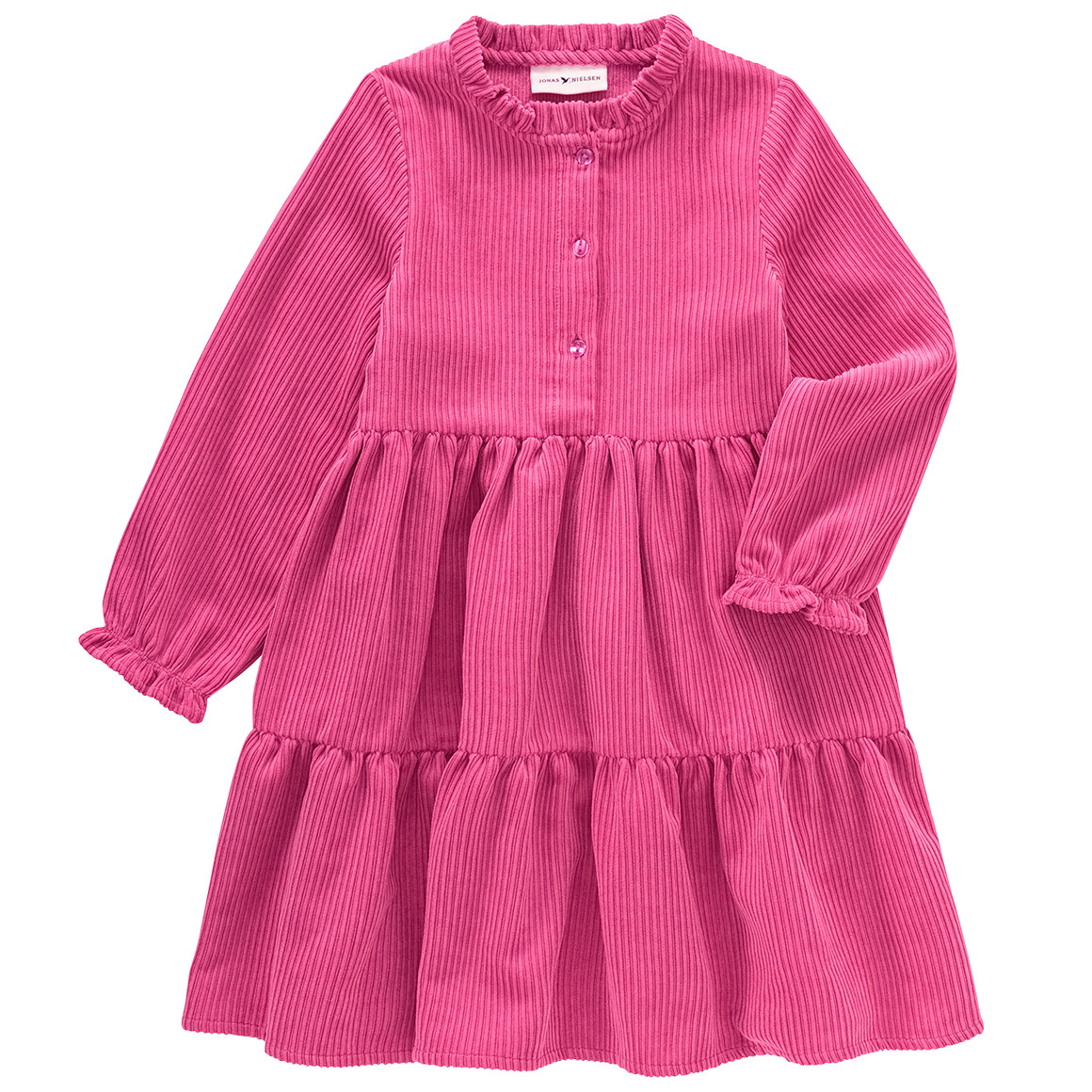 Effen corduroy jurk voor meisjes