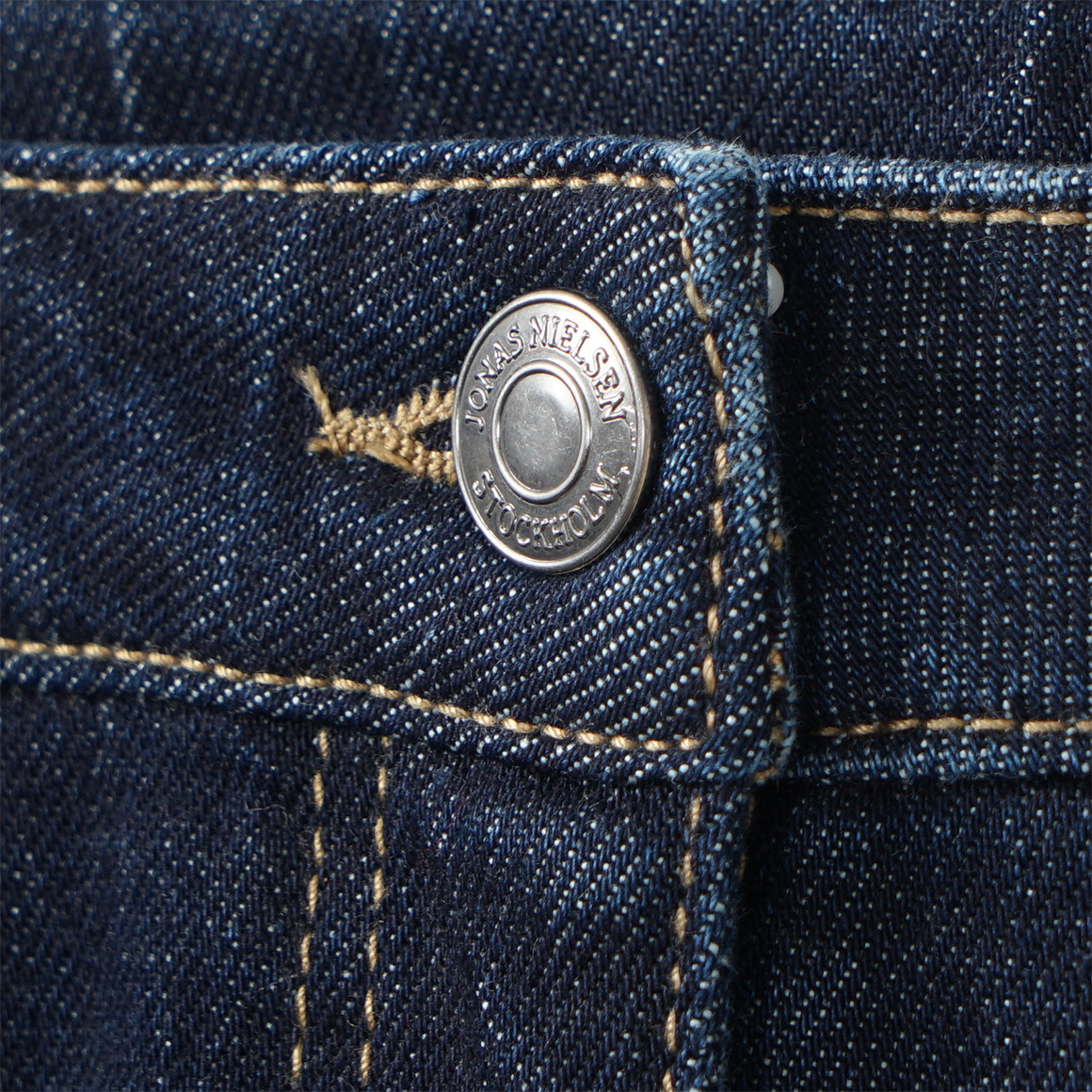 Mädchen Jeans aus Raw Denim