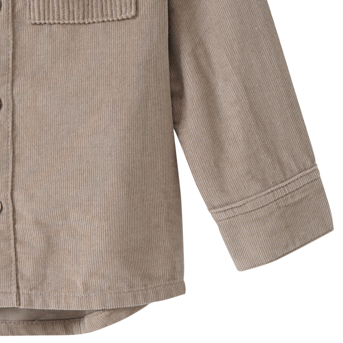 Baby corduroy shirt met borstzak