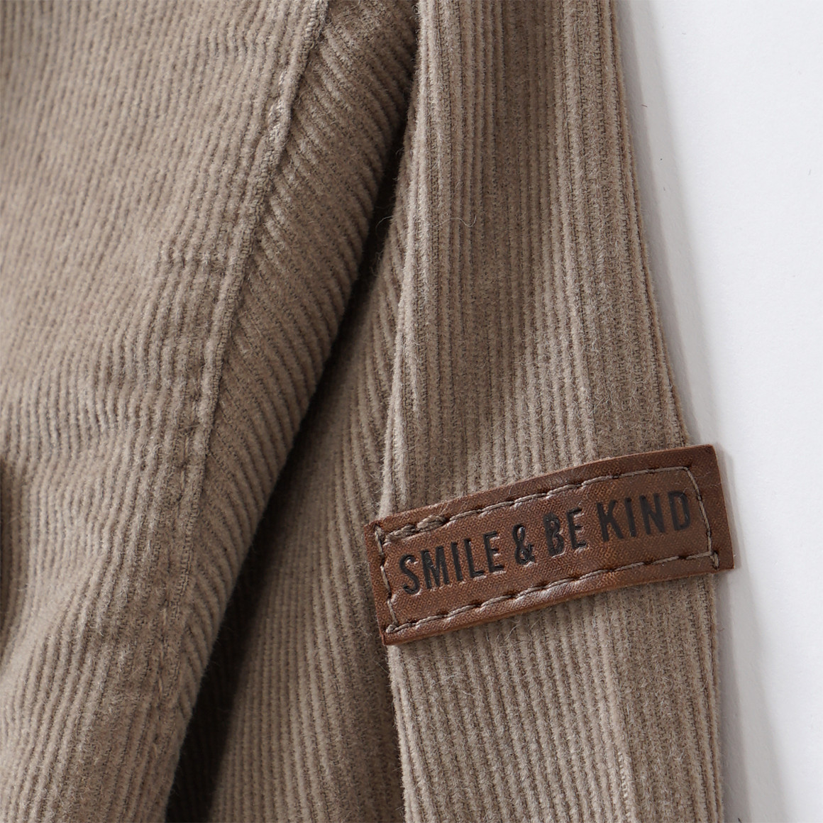 Baby corduroy shirt met borstzak