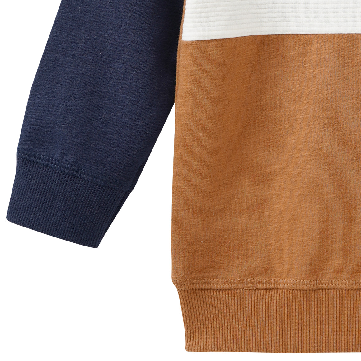 Sweatshirts voor baby's met sjaalkraag